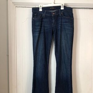 Too super low Levi's 524 jeans
